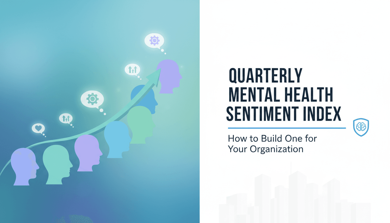 Quarterly Mental Health Sentiment Index: How to Build One for Your ...